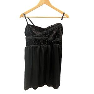 American rag black dress size XL